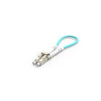 Probador de Fibra Óptica LC MM Loopback PVC LSZH de 2 Puertos para Diagnóstico Rápido de Enlaces de Red FTTX/FTTH, Centros de Datos, Telecomunicaciones, Cable de Fibra Óptica 0.3dB