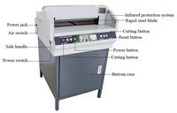 Guillotine à papier électrique 450VS+, machine à découper le papier numérique 450 mm A3 A4, coupe-papier numérique pour imprimerie et bureau