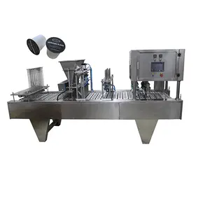 custom 2 4 8 lines fully automatic coffee powder nespresso dolce gusto k cup filling sealing machine