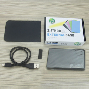 ShuoLe 2.5 Inch Sata Hard Drive Enclosure Usb 2.0 External Hdd Case For <b>2tb</b> Disk Plastic Shell - Product Image 4