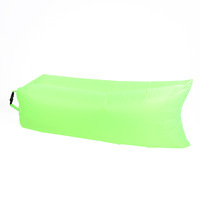 Canapé gonflable moderne pliable d'extérieur en polyester, sans pompe, portable, imperméable, pour plage et festival de musique