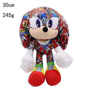 Peluche <span class=keywords><strong>Sonic</strong></span> Super Morbido da 30 cm, Cartone Animato, Imbottitura in Cotone PP, con Dettagli Dorati, Regalo per Ragazzi - Product Image 2