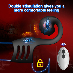 Condón Masculino con Control Remoto Resistente al Agua, Diseño <span class=keywords><strong>de</strong></span> Caballito <span class=keywords><strong>de</strong></span> Mar, Masajeador Íntimo Compartido para Parejas, Éxito <span class=keywords><strong>de</strong></span> Ventas Transfronterizo - Product Image 3