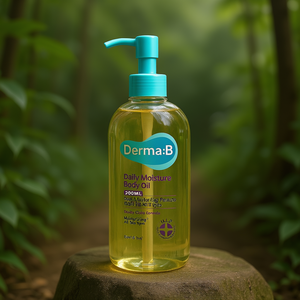 Derma:B Aceite Corporal Hidratante Diario 200 ml Figo Morado Fórmula K Beauty Hidratante para Todo Tipo de Piel - Product Image 3