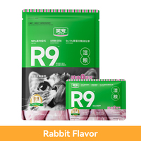 Meilleure vente : Nourriture humide complète et équilibrée pour chats JOY PETS R9 Poulet, Saumon, Lapin 60g – Sachet de friandises et snacks de la marque chinoise JOY PETS