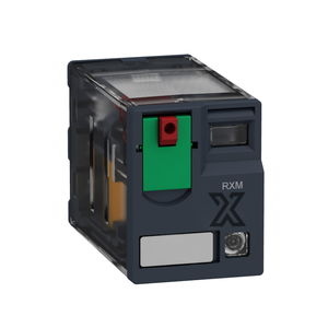 Le relais intermédiaire enfichable RXM2AB2F7 est un relais de commande industrielle. - Product Image 1