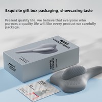 Entraîneur de Kegel pour le renforcement des muscles du plancher pelvien et masseur du sphincter anal - Aide musculaire en gel de silicone pour les muscles du PC pour hommes et femmes adultes