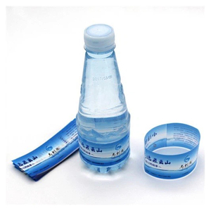 Étiquettes de bouteilles thermorétractables en PVC personnalisées pour l'emballage de bouteilles Film rétractable en plastique PET - Product Image 1