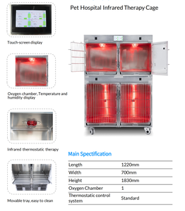 Vente en gros d'usine de cage d'élevage de chiens en acier inoxydable vétérinaire, présentoir multifonctionnel pour animalerie, cage d'hôpital - Product Image 5