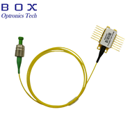 Diode laser papillon DFB à largeur de bande étroite <200kHz 1550nm 100mW, 14 broches, fibre PM, FC APC, pour détection cohérente