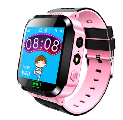 2G Sim Card Kids Smartwatch SOS GPS LBS Tracker Waterproof Q528 Children Smart Watch