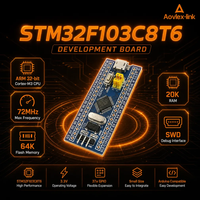 Placa de Sistema Mínimo para Aprendizaje de Microcontroladores ARM Core STM32F103C8T6 STM32F103C6T6