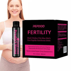Bebida de Péptidos para la Fertilidad Femenina Pepdoo al por Mayor OEM, 50 ml, Suplementos Nutricionales de Apoyo Prenatal para Mujeres - Product Image 1