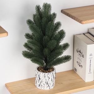 Arbre de Noël artificiel en gros, en plastique, pour décoration extérieure et intérieure, fausse verdure, Thanksgiving, Pâques - Product Image 1