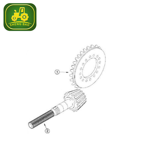 ชุดเกียร์ Bevel 175956A1,ชุดเกียร์ <span class=keywords><strong>Backhoe</strong></span> 580L 580SL 580M 585G 586G 588G - Product Image 5