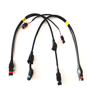 High Quality T50 T25 Centrifugal Nozzle Adapter Cable (Black PVC/CU Material) Agricultural <b>Drone</b> Parts Front <b>Accessory</b> for - Product Image 4