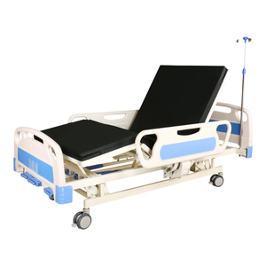 Cama Médica Manual OEM, Cama <span class=keywords><strong>de</strong></span> <span class=keywords><strong>Cuidado</strong></span> para <span class=keywords><strong>Pacientes</strong></span>, Cama Médica Geriátrica con Ruedas, Respaldo Móvil y Ajustable - Product Image 5