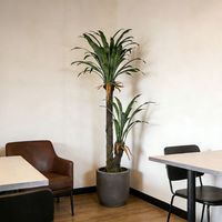 Arbre de yucca artificiel à feuilles longues très réaliste de 250 cm, décoration paysagère intérieure, plantes en pot de yucca artificielles