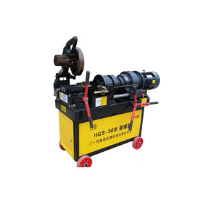 Bán buôn 14-40 mét Điện bánh răng kim loại vít <span class=keywords><strong>Lathe</strong></span> thép cây chủ đề cán hobbing máy với Core thành phần động cơ - Product Image 6