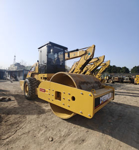 Maquinaria de construcción compactador de suelo para gatos usado CAT CS683E CS56B en alta calidad con precio preferencial a la venta - Product Image 4