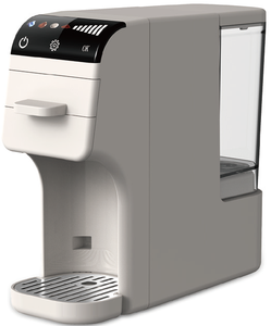 Machine à café à capsules individuelle électrique, machine à café glacé et chaud, K Cup, café moulu, design compact, réservoir d'eau <span class=keywords><strong>amovible</strong></span> de 40 oz - Product Image 2