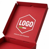 Boîte à pizza en carton ondulé imprimée en couleur personnalisée, conteneur pliable de qualité alimentaire pour l'emballage de pizzas italiennes à emporter