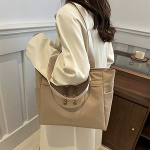 Bolso de Hombro Japonés de Gran Capacidad para Mujer, Bolso Tote Casual de Moda para el Hombro, <span class=keywords><strong>Bolsos</strong></span> de Lona con Cremallera para la Universidad - Product Image 2
