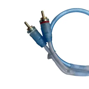 1.5米Hifi Rca插孔音频电缆公对公音频立体声低音炮Hifi辅助音频Rca电缆