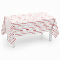 Nappe jetable en plastique PEVA couleurs assorties, techniques artisanales, livraison rapide pour fêtes à domicile
