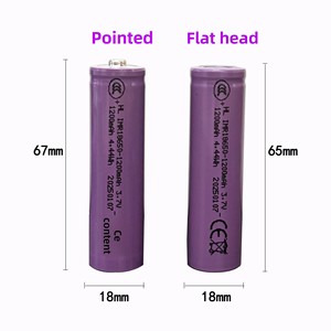 Módulos de Batería Personalizables LiFePO4 18650 de 3.7V 800~2000mAh con 1500 Ciclos, 25-50g, para Electrónica de Consumo y Almacenamiento de Energía - Product Image 2