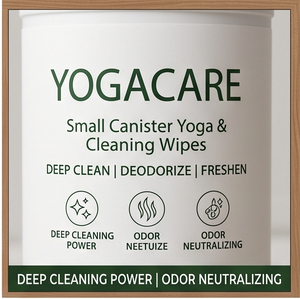Lingettes nettoyantes personnalisées en gros sans alcool pour tapis de yoga, infusées à l'huile essentielle de lavande, lingettes absorbantes pour équipement de sport, en boîte, OEM - Product Image 5