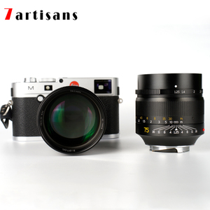 7ช่างฝีมือ75มม. เลนส์ถ่ายภาพบุคคล F1.25 <span class=keywords><strong>Leica</strong></span> M-mount สำหรับกล้อง <span class=keywords><strong>Leica</strong></span> M-M M240 M3 M5 M6 <span class=keywords><strong>M7</strong></span> M8 M10 M9P M9 - Product Image 4