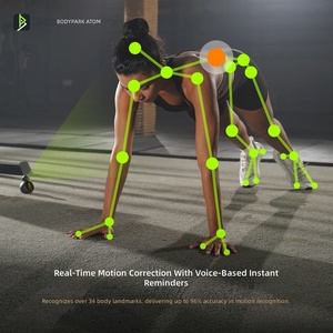 BodyPark Pocket AI : Compagnon de fitness intelligent avec correction de la posture guidée par la voix, comptage automatique, portable pour la salle de sport ou la maison - Product Image 2