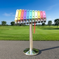 Factory Direct Supply Children Colorful Standing Type Outdoor Percussion Toy School Garden Musical Percussion Set
