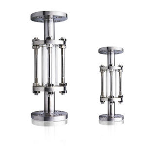 Válvula de Visor con Brida de Acero Inoxidable Shiten HGS07-126 SJ-SK para Tuberías Químicas DN100, Válvulas Angulares - Product Image 2