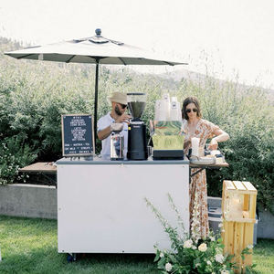 맞춤형 캔디 카트 분리형 커피 카트 물 시스템이있는 휴대용 커피 카트 - Product Image 2