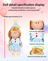 Poupée de collection en vinyle personnalisée en gros, modèle pomme de terre, avec plusieurs styles d'habillement mignons et vêtements amovibles pour enfants