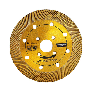 Disque <span class=keywords><strong>de</strong></span> découpe diamanté soudé au laser, pressé à chaud, OEM, pour carreaux muraux en granit, béton, <span class=keywords><strong>ciment</strong></span> – Disque à lamelles pour découpe à sec, pour meuleuses d'angle 20 mm - Product Image 1