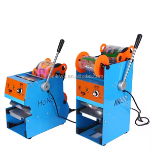 Macchina sigillatrice elettrica per tazza di plastica Semi-automatica per tazza da tè in vendita - Product Image 3
