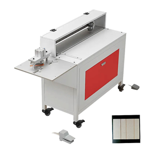 Máquina Ranuradora Manual Tipo V en Oferta, Máquina de Troquelado para Cajas de Regalo, Ranuras en V, 220V, Controlada por PLC, 75W, 1 Año de Garantía, Marca Zhejiang - Product Image 1