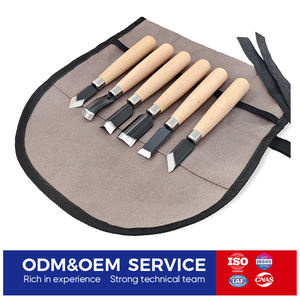 Juego de Cinceles Profesionales de Acero Aleado <span class=keywords><strong>para</strong></span> Tallar <span class=keywords><strong>Madera</strong></span> con Mango de <span class=keywords><strong>Madera</strong></span>, Herramientas de Precisión <span class=keywords><strong>para</strong></span> Esculpir y Tallar Detalladamente - Product Image 1