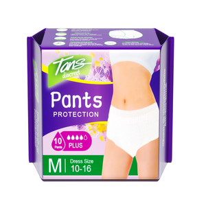 Pantalones de servilletas <span class=keywords><strong>sanitarias</strong></span> con alas desechables súper absorbentes suaves a prueba de fugas durante la noche ecológicos para mujeres hechas de algodón - Product Image 1