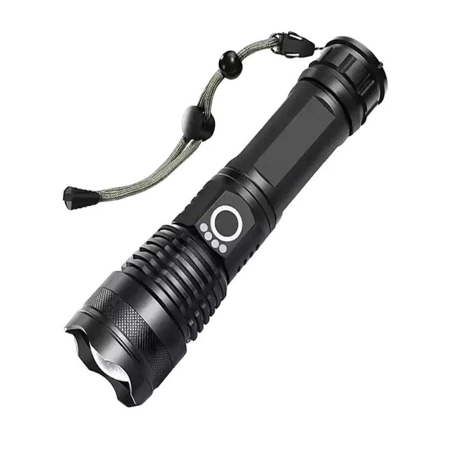 20W High Power P50 Flashlights 1000 lumens Zoomable Flashlight Torches Outdoor Waterproof Rechargeable Led Tactical Flashlight