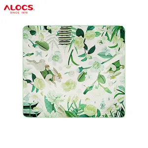Alocs定制印花便携式野餐毯可折叠沙滩野营垫户外家庭防水超大野餐垫