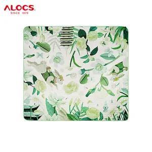 Alocs Custom Print Draagbare Picknick Deken Opvouwbaar Strand Camping Mat Outdoor Familie Waterdichte Extra Grote Picknick Mat