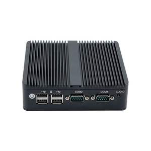 Fábrica Mini PC Intel Celeron J1900 Procesador <span class=keywords><strong>DDR3</strong></span> 8GB RAM/SSD <span class=keywords><strong>2</strong></span> * LAN <span class=keywords><strong>2</strong></span> * COM(RS232/RS485) Computadora industrial sin ventilador - Product Image 3