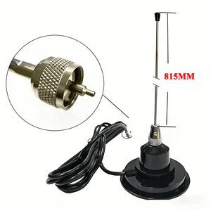 Antenne radio mobile pour voiture de type base magnétique VHF 5/8 ondes SD-HU27 - Product Image 1
