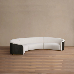 Sofá de Tela Minimalista Moderno de Estilo Italiano, Relleno de Esponja, Diseño en Forma de Arco, Móvil, de Una Plaza, para Salas de Estar y Casas de Huéspedes - Product Image 2