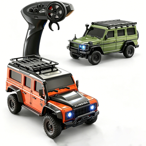 Coche Teledirigido Todoterreno 1/43 Serie R43 4WD, Coche de Escalada y Derrape con Control Remoto 2.4G, Juguete de Escritorio para Interiores para Aliviar el Estrés para Niños - Product Image 1