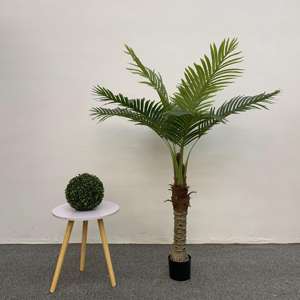 2025 nouveau tronc et feuilles en plastique de palmier <span class=keywords><strong>Phoenix</strong></span> Roebelenii artificiel pour décor de paysage extérieur intérieur - Product Image 5